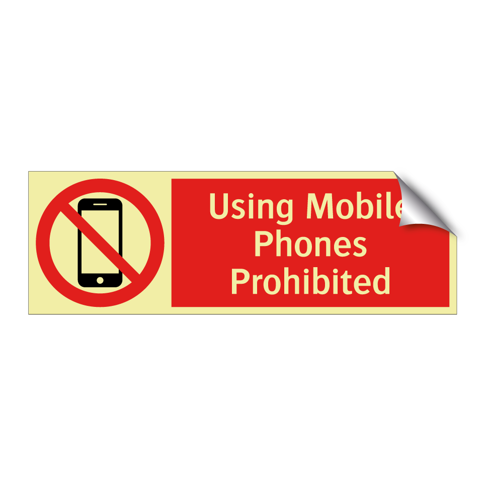 Using Mobile Phones Prohibited