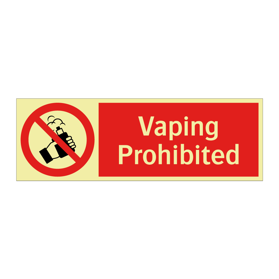 Vaping Prohibited