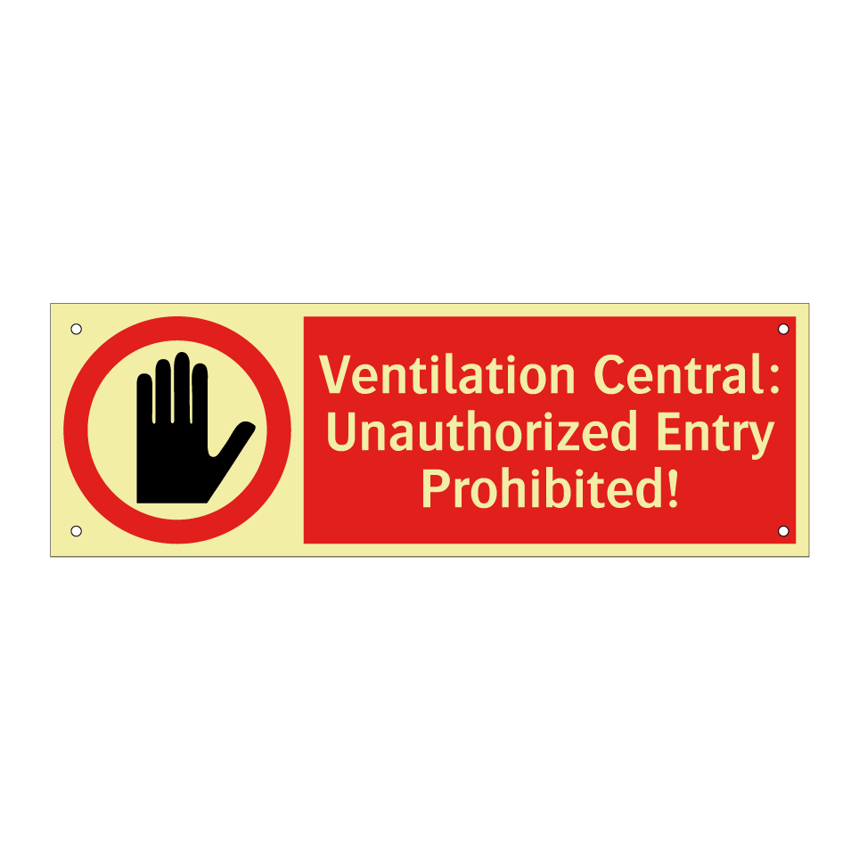 Ventilation Central: Unauthorized Entry Prohibited!