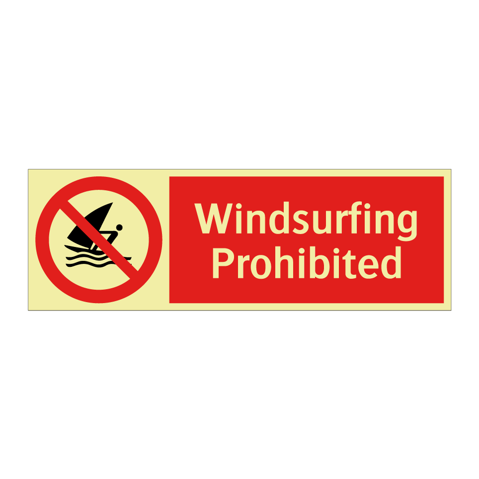 Windsurfing Prohibited