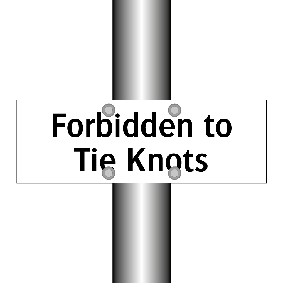 Forbidden to Tie Knots