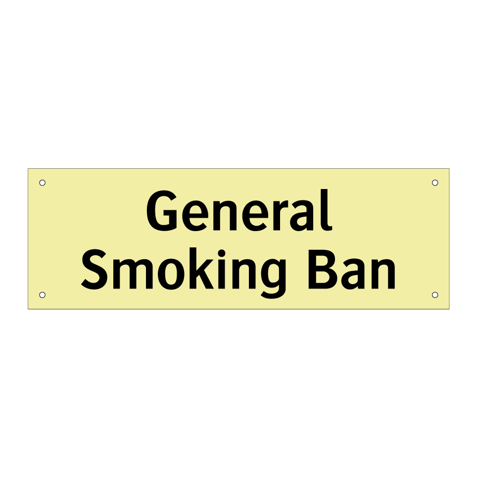 General Smoking Ban