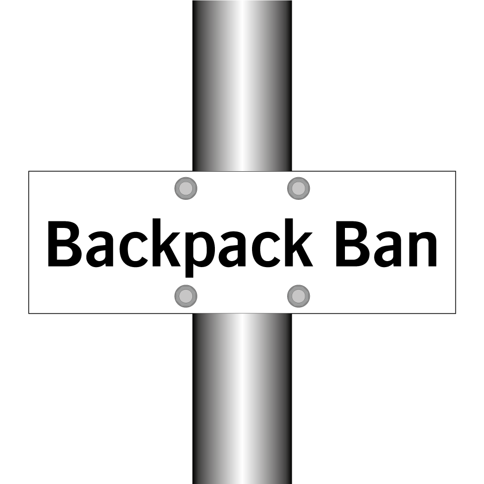 Backpack Ban