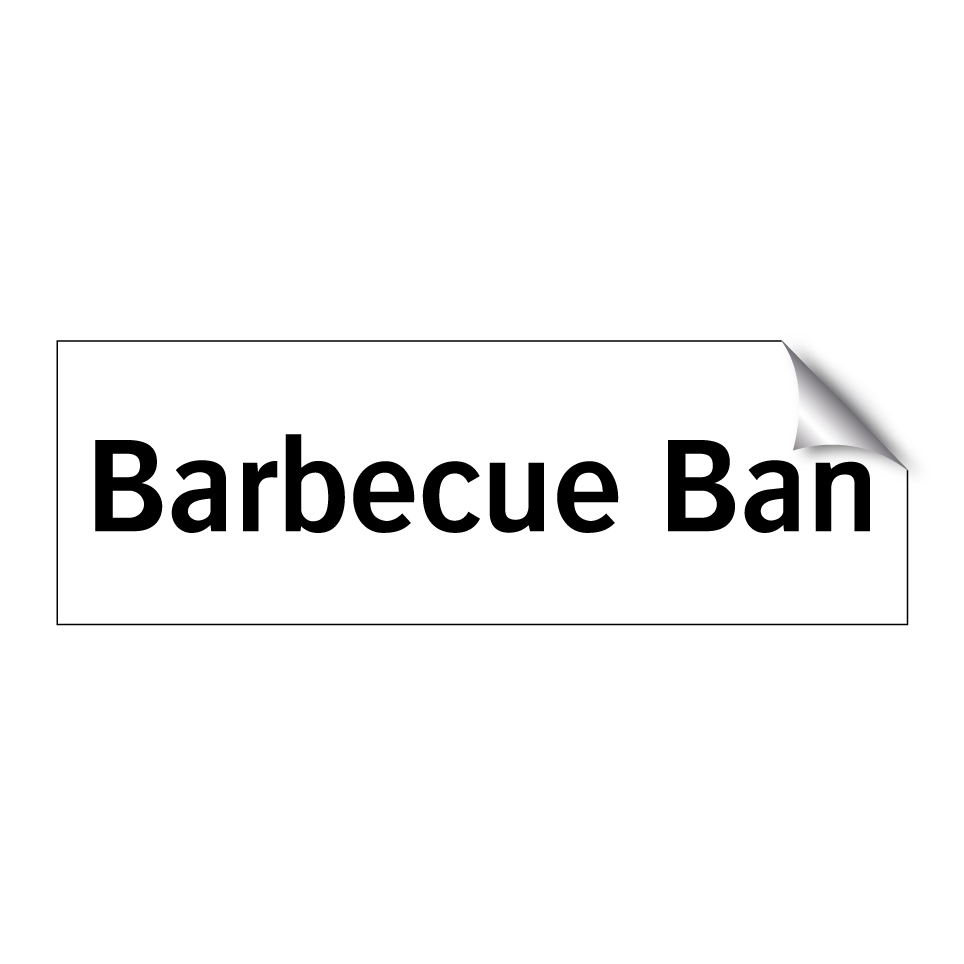 Barbecue Ban