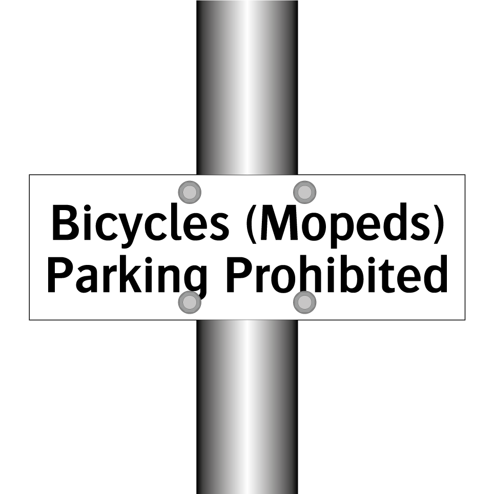 Bicycles (Mopeds) Parking Prohibited