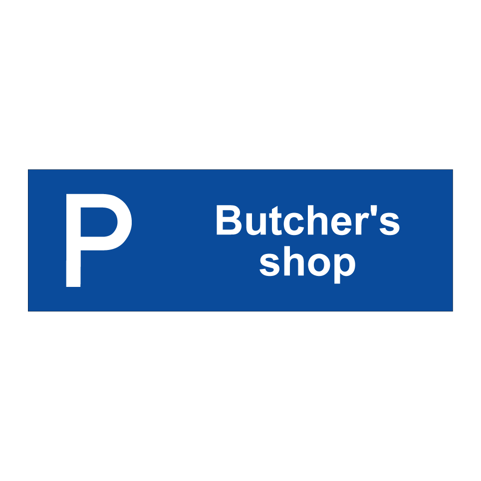 Butcher's shop