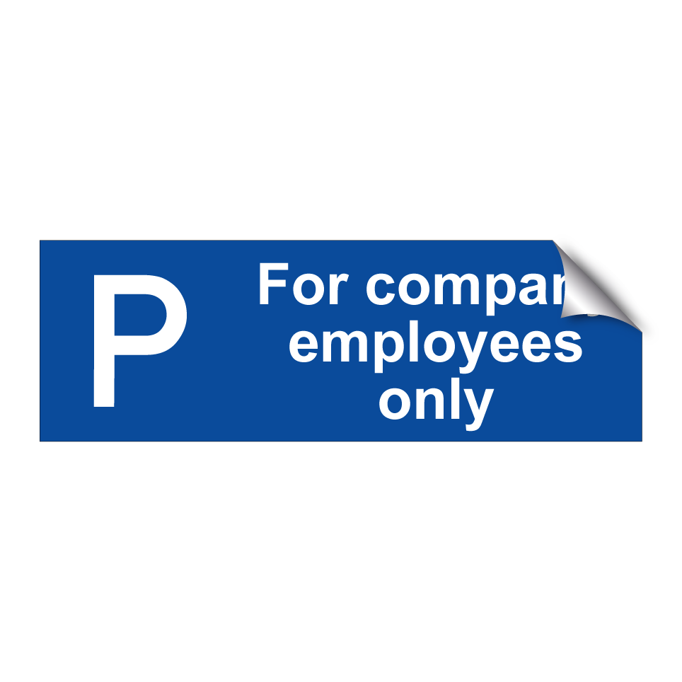 For company employees only