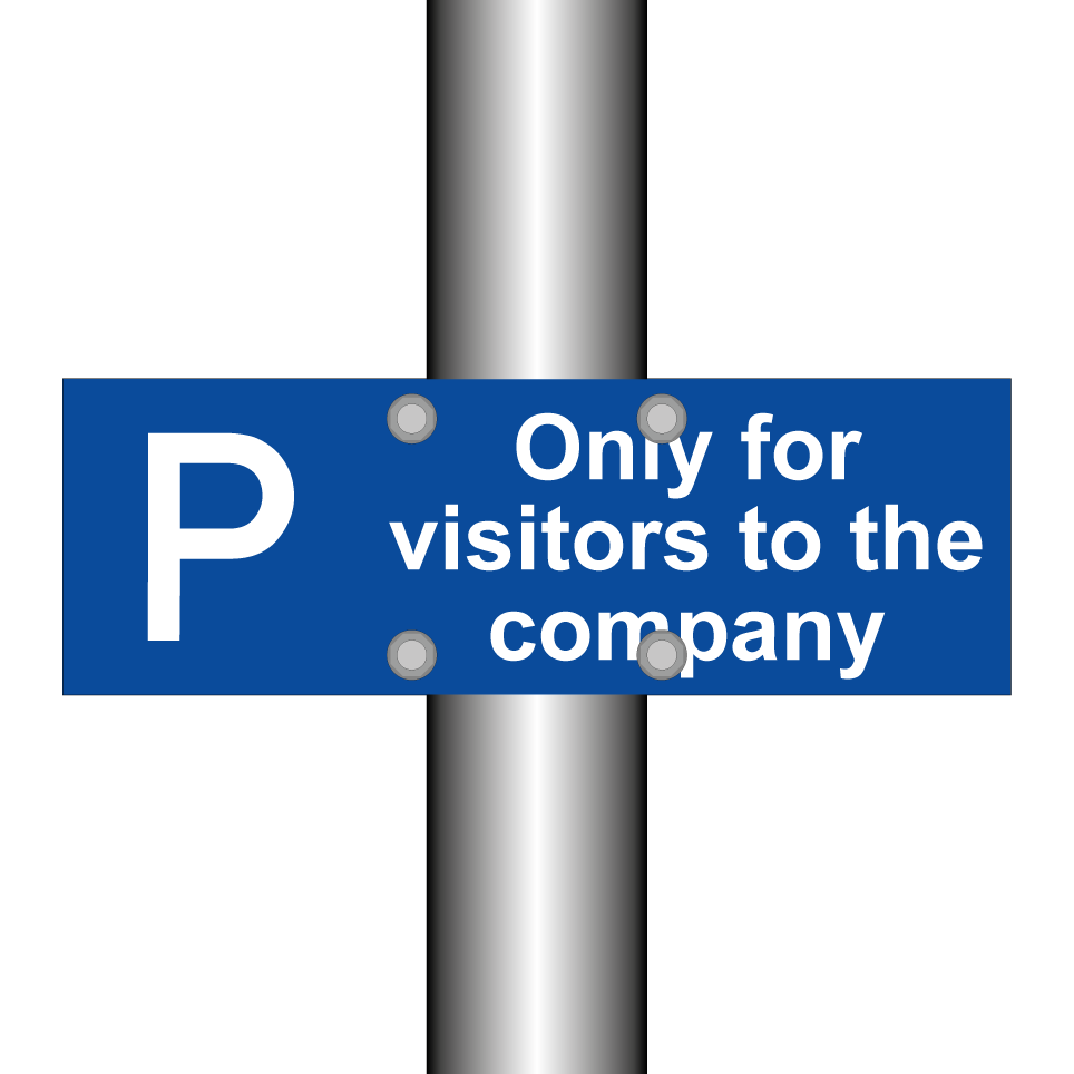 Only for visitors to the company