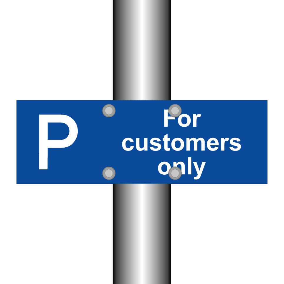 For customers only