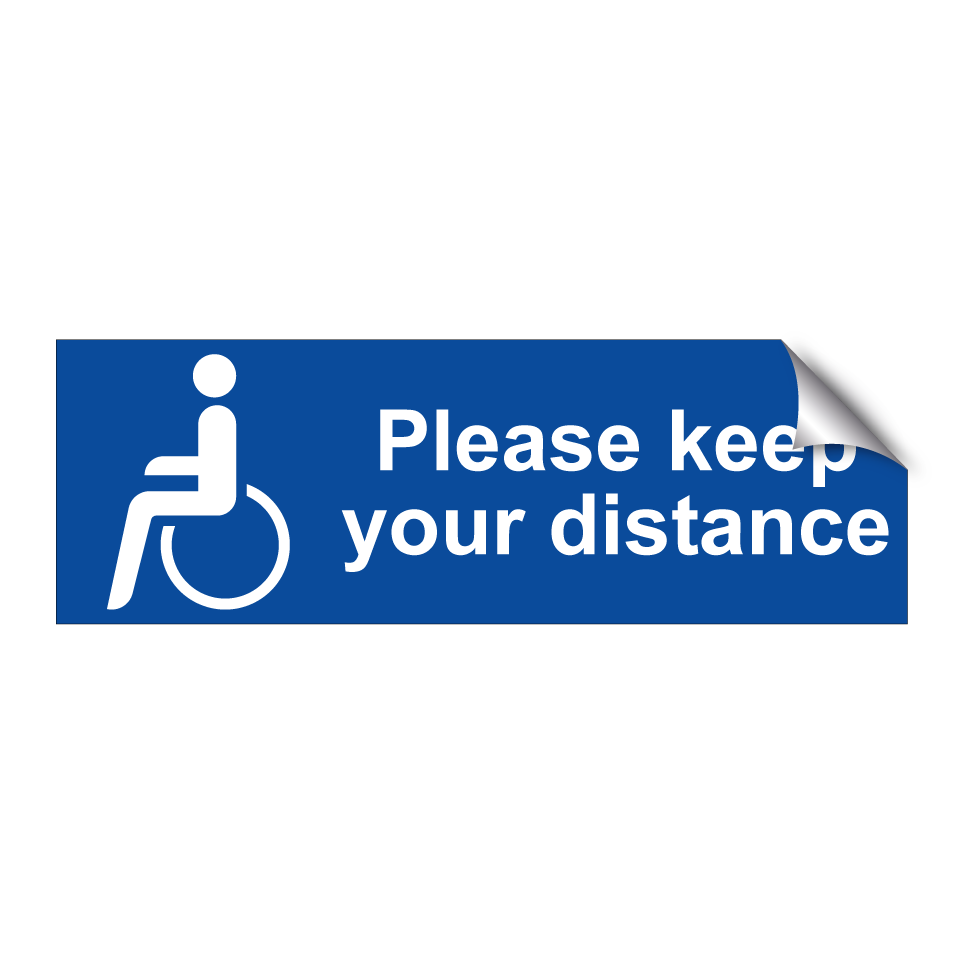Please keep your distance