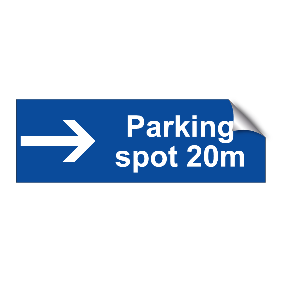 Parking spot 20m