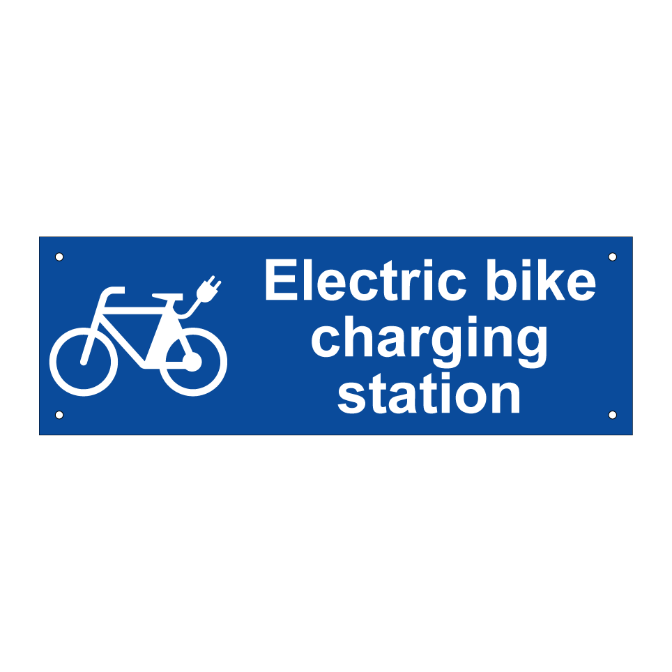 Electric bike charging station