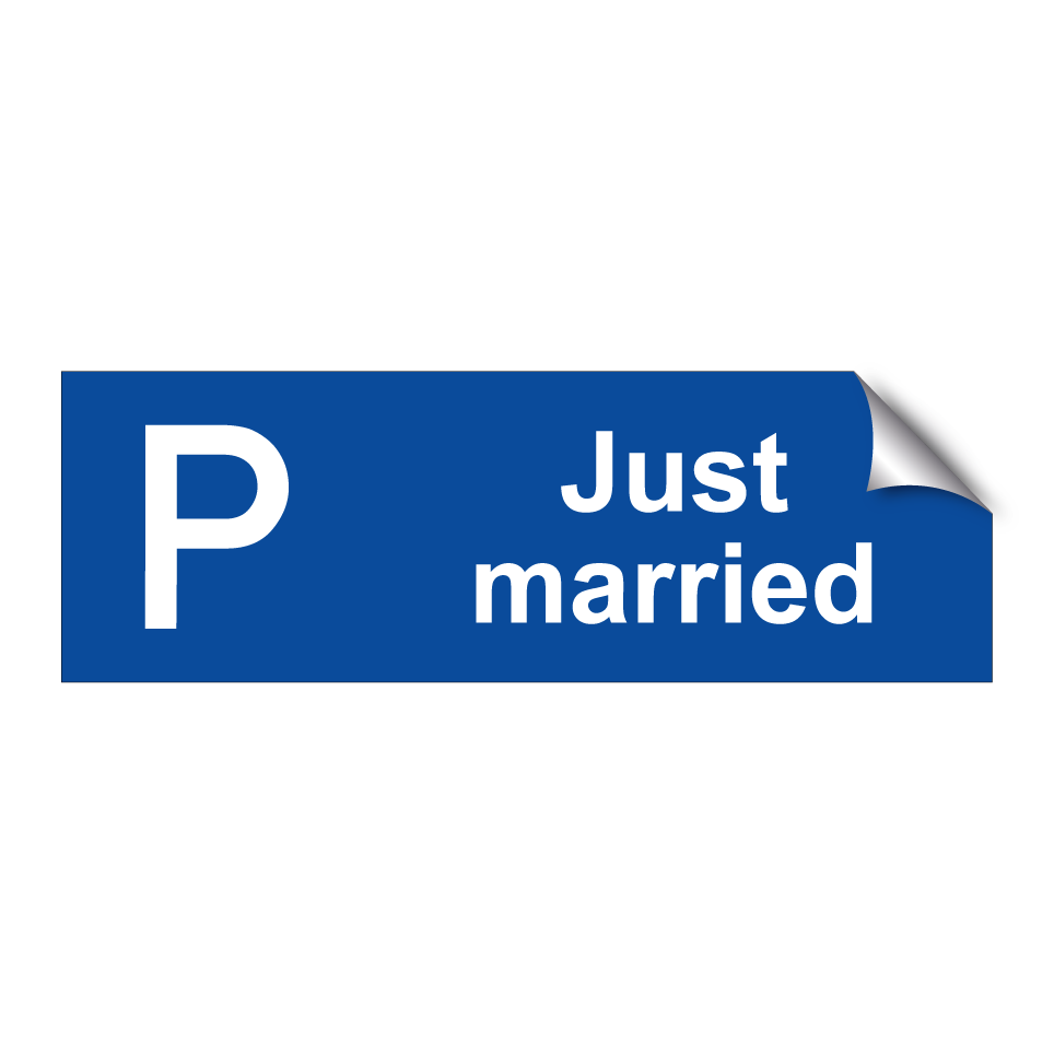 Just married