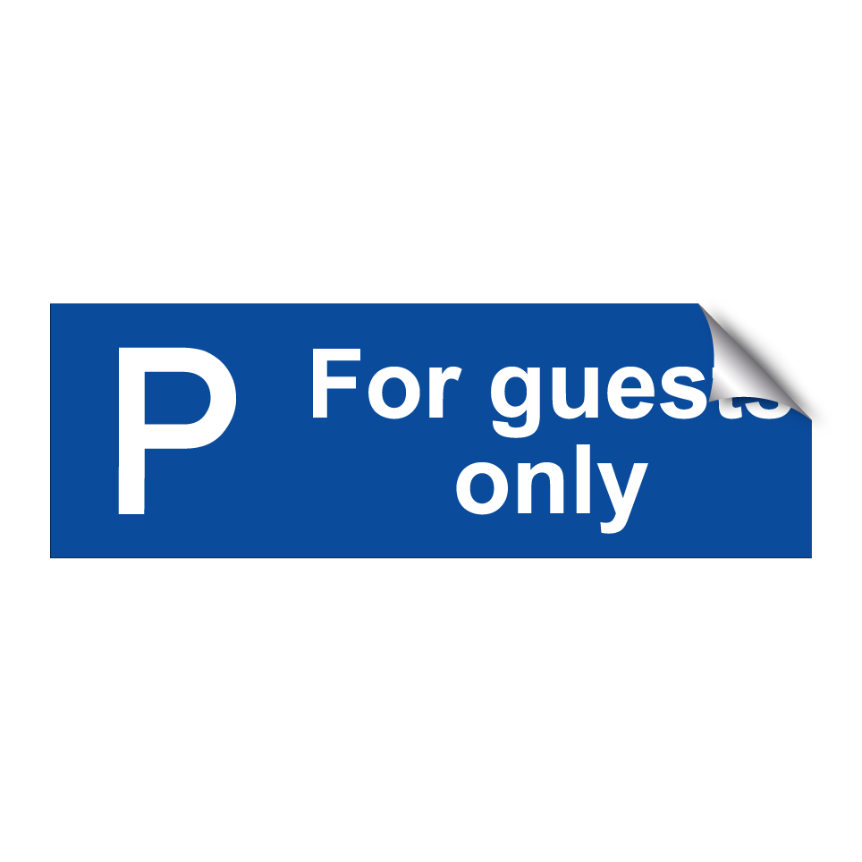 For guests only