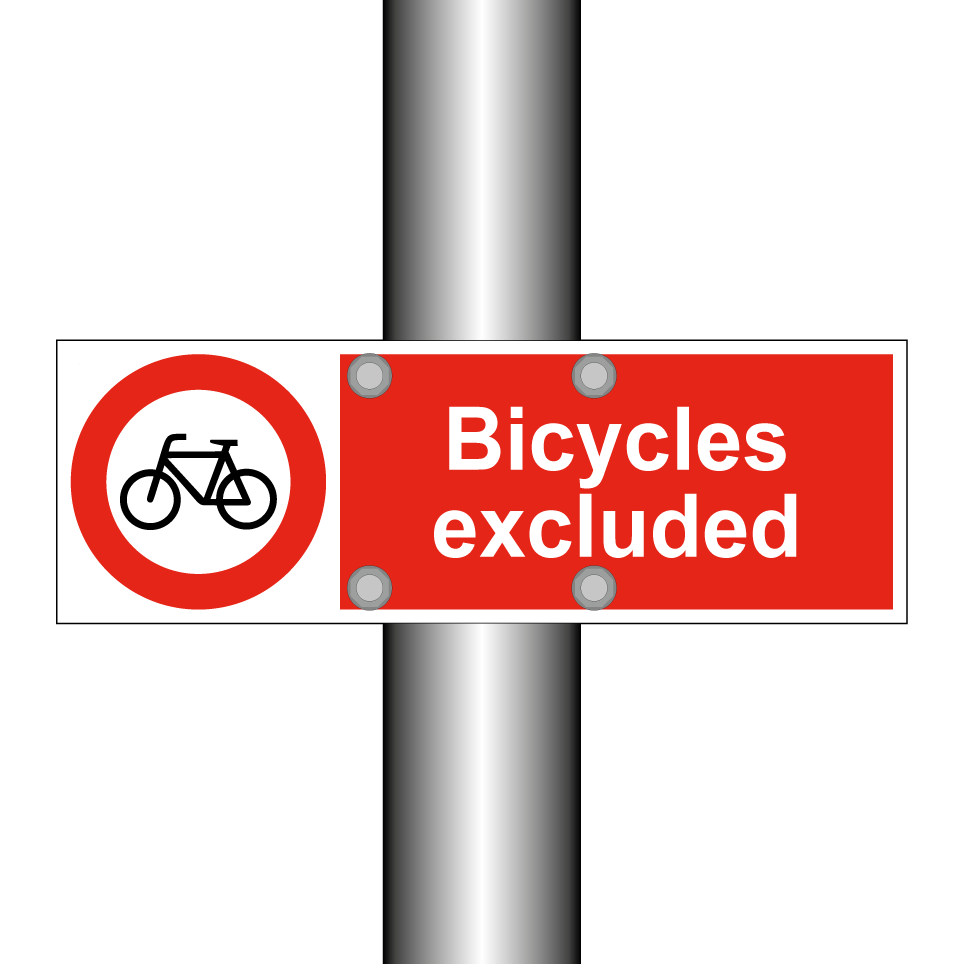 Bicycles excluded