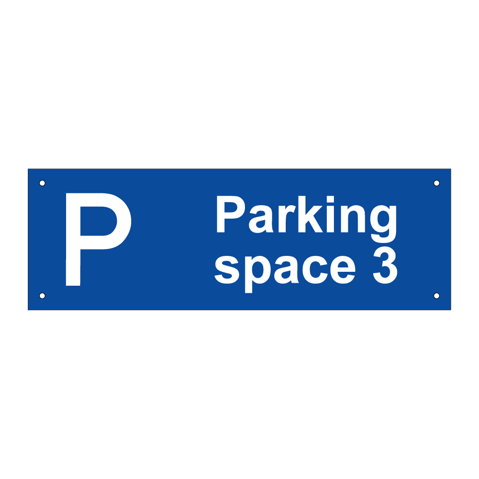 Parking space 3