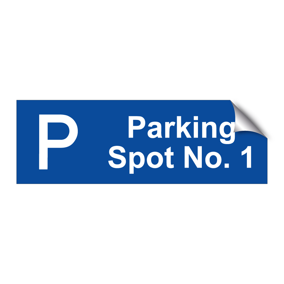 Parking Spot No. 1