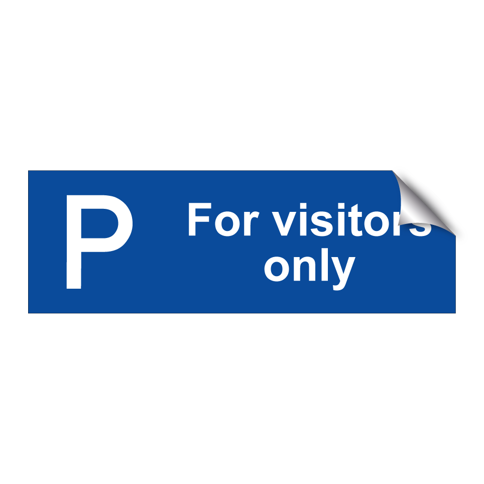 For visitors only