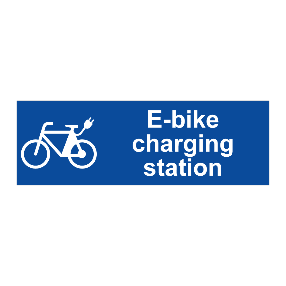 E-bike charging station