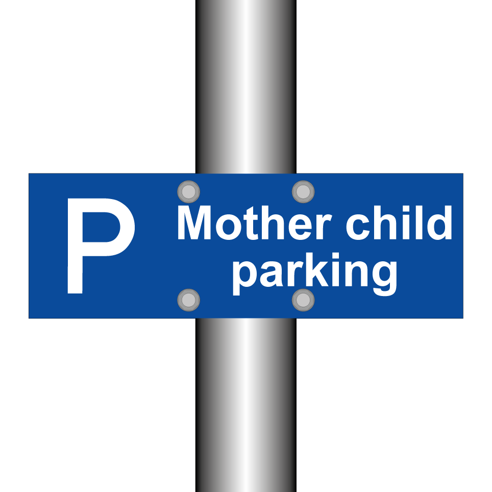 Mother child parking