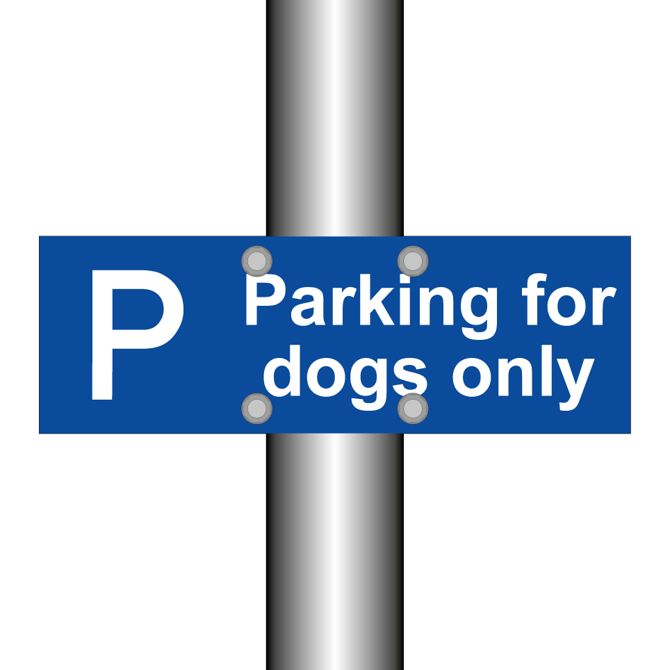 Parking for dogs only