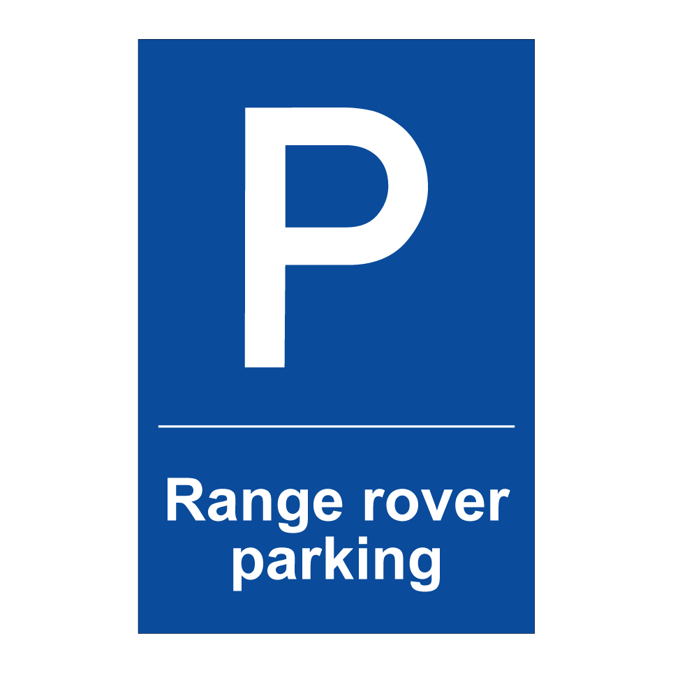 Range rover parking