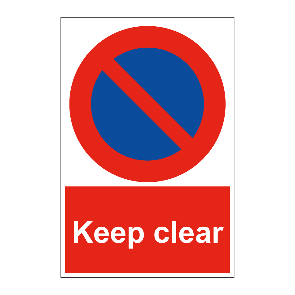 Keep clear
