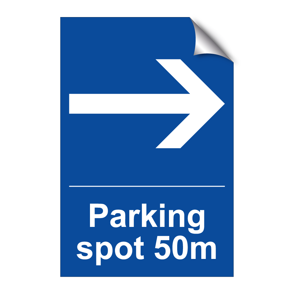 Parking spot 50m