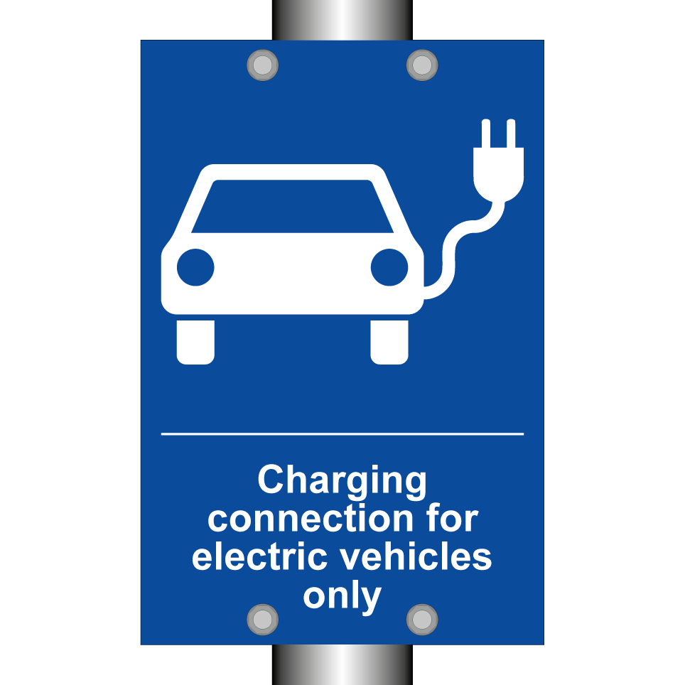 Charging connection for electric vehicles only
