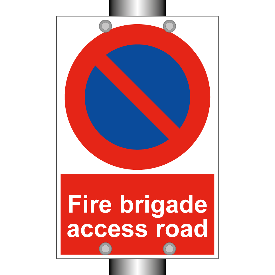 Fire brigade access road