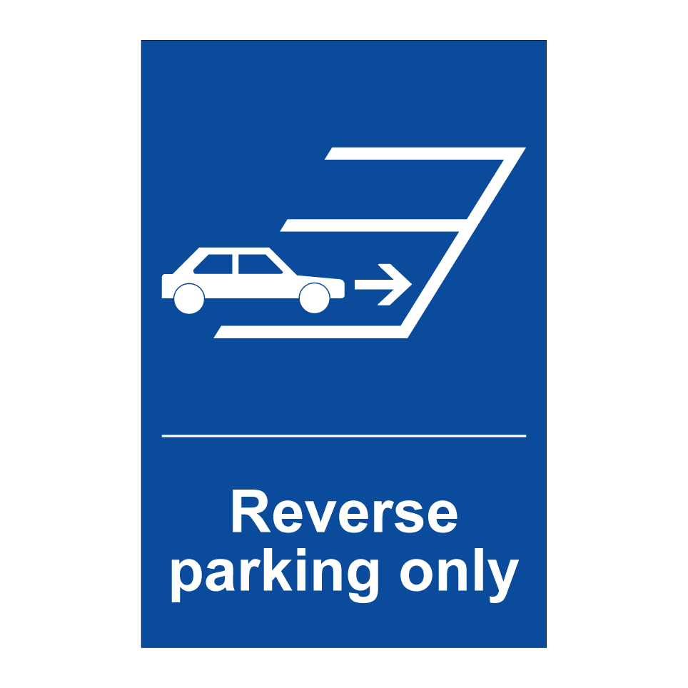 Reverse parking only