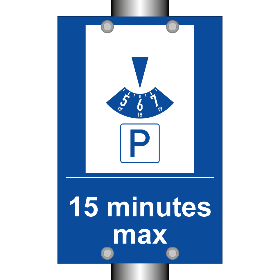 15 minutes max