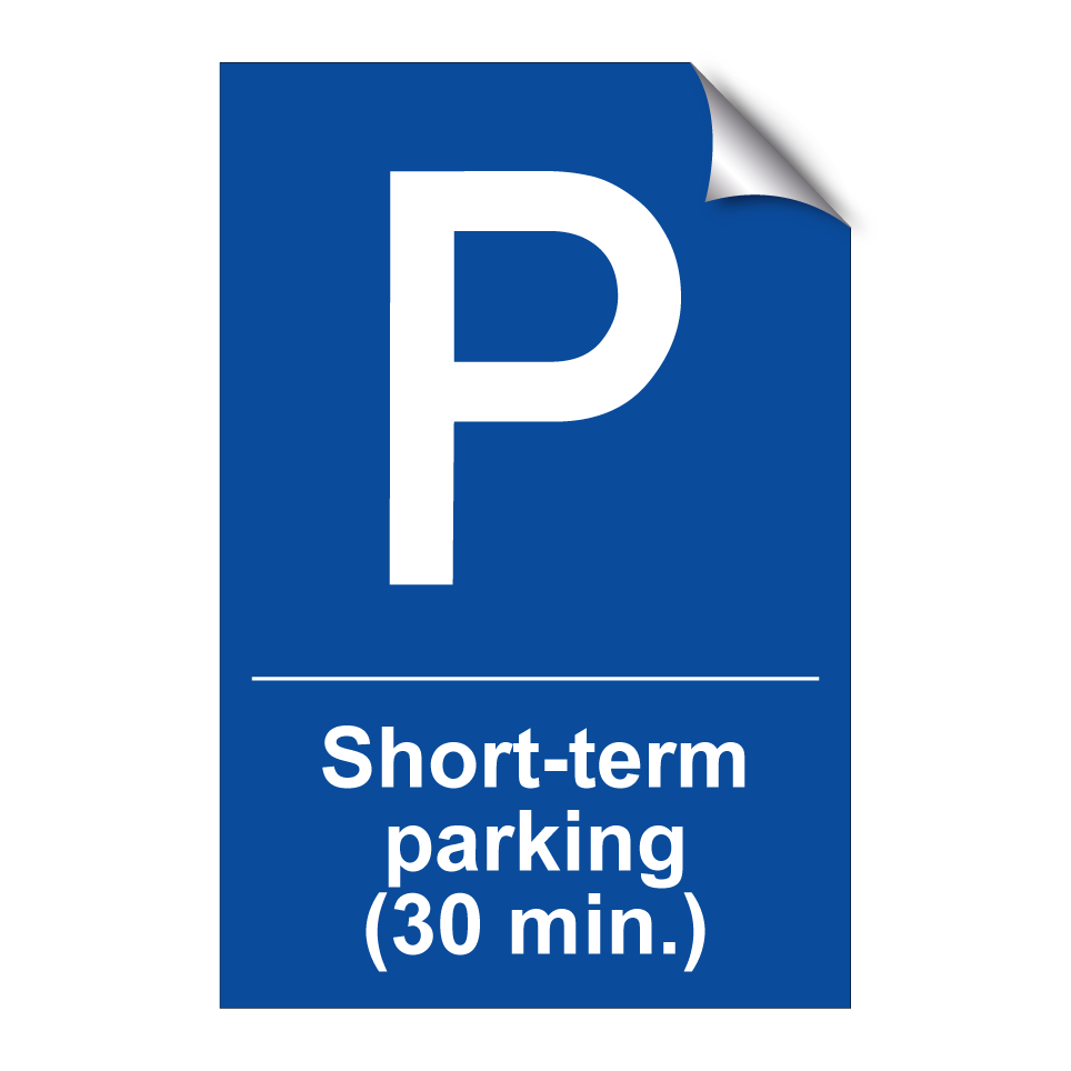 Short-term parking (30 min.)