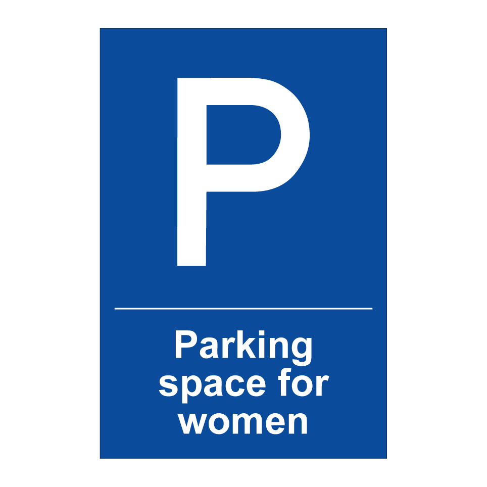 Parking space for women