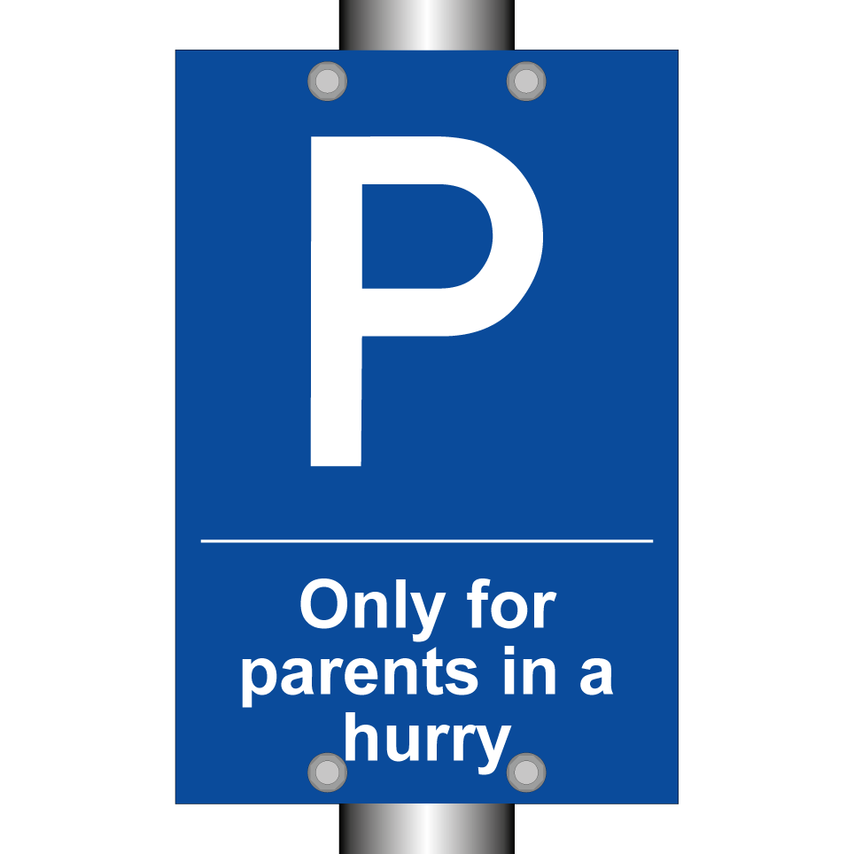 Only for parents in a hurry