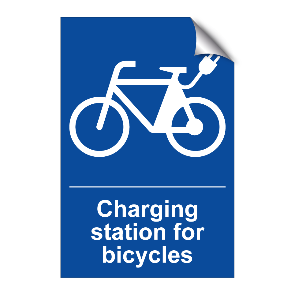 Charging station for bicycles