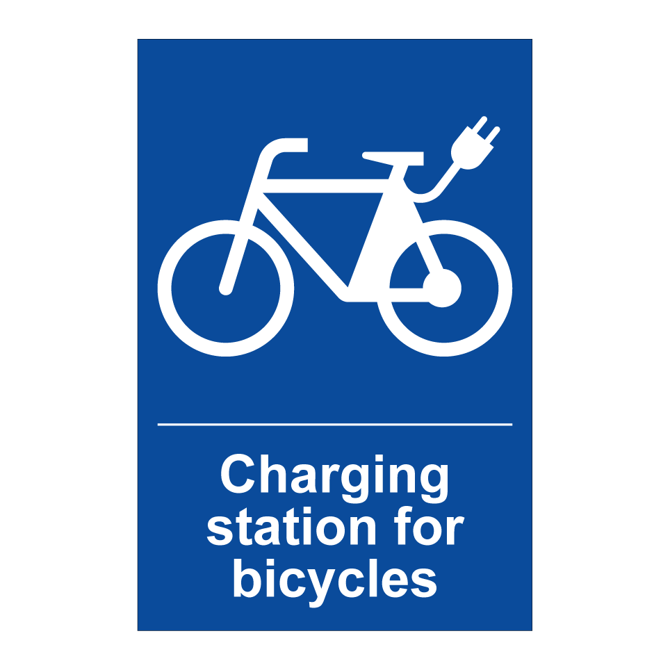 Charging station for bicycles