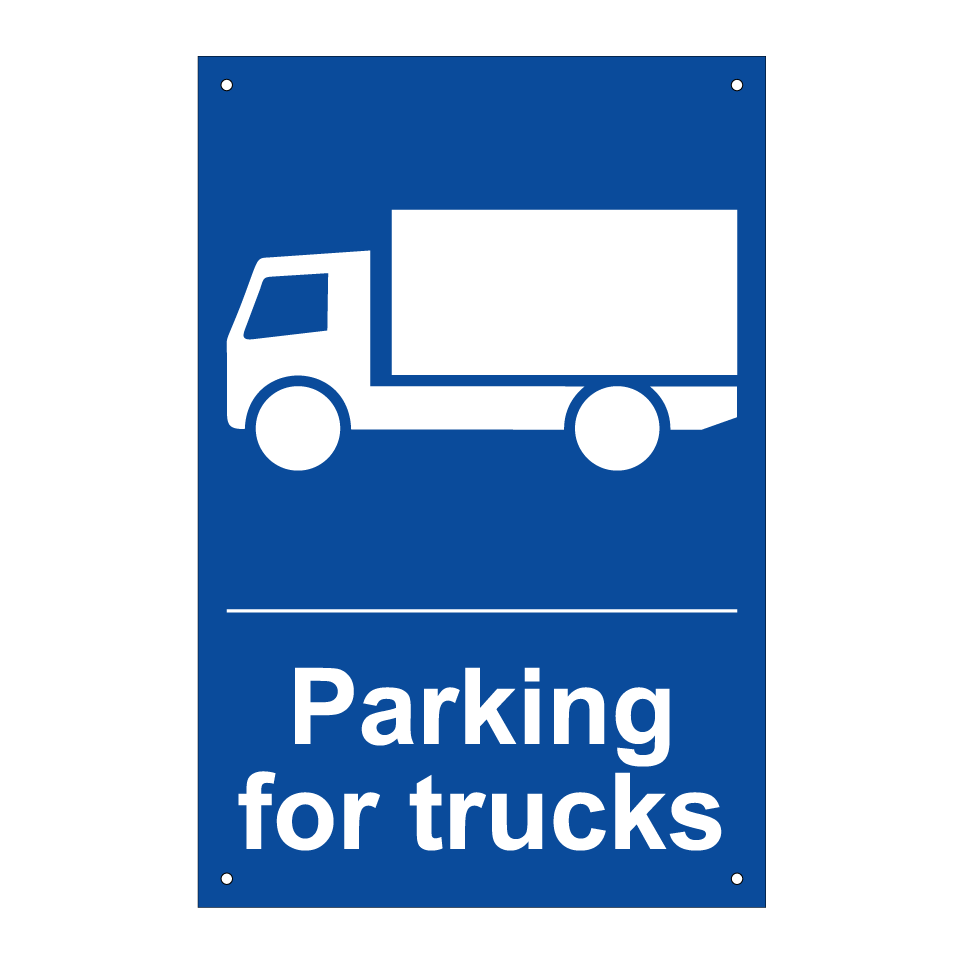 Parking for trucks