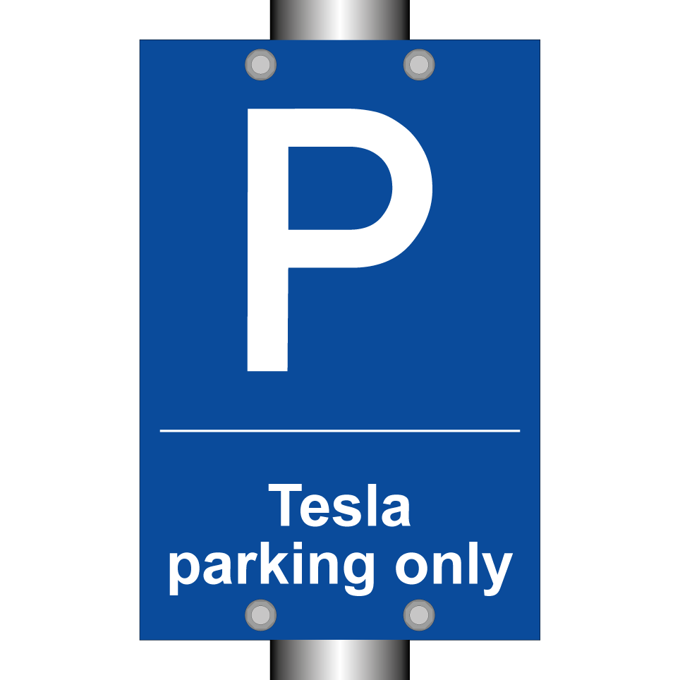Tesla parking only