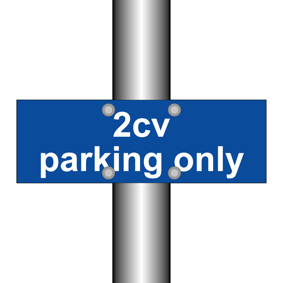 2cv parking only