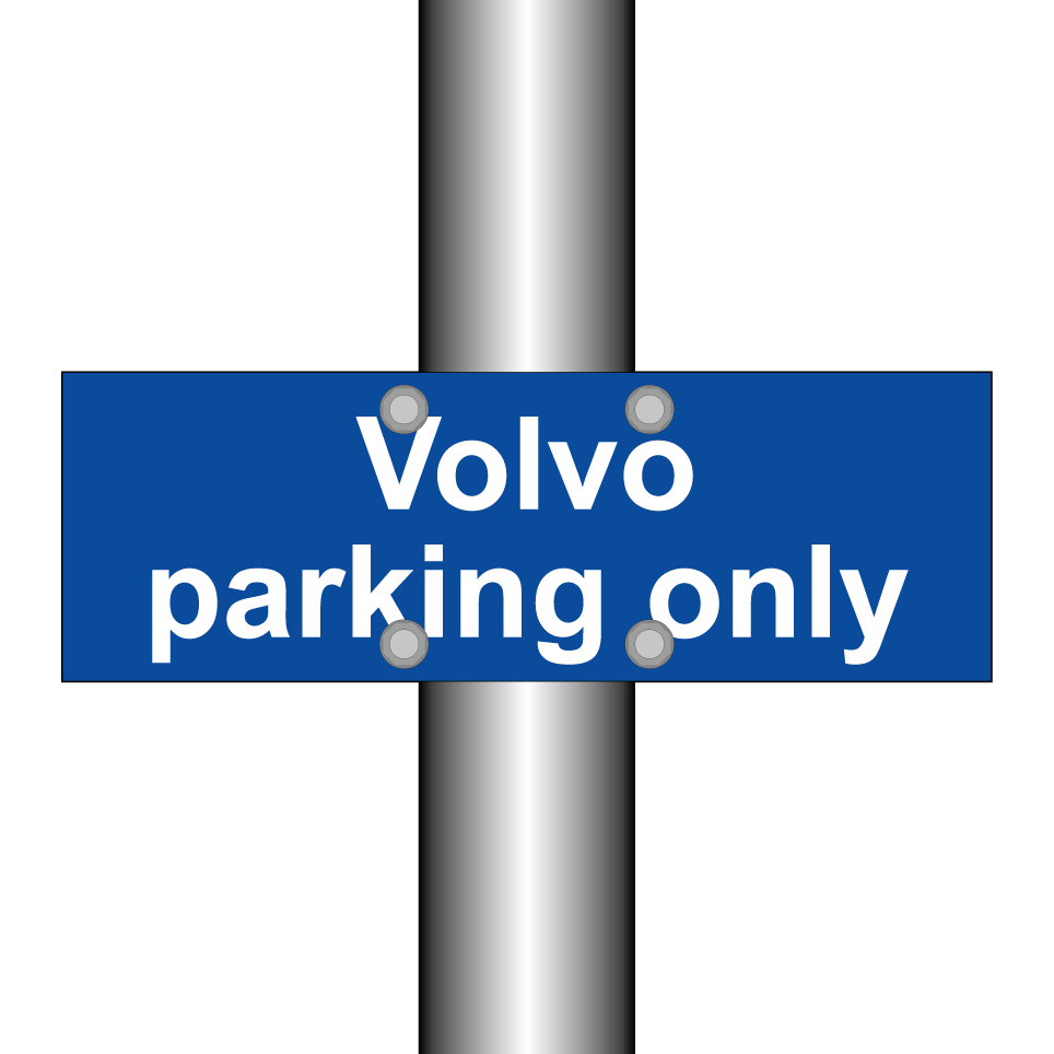 Volvo parking only