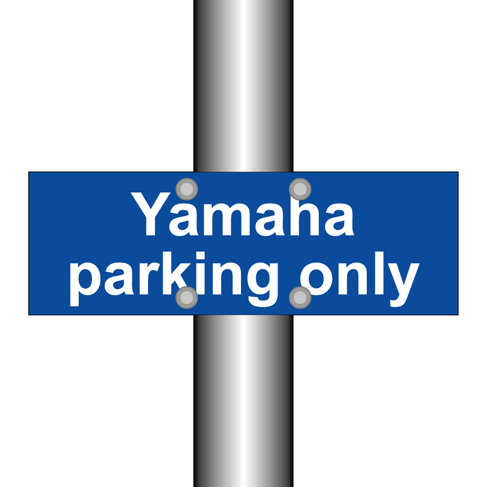 Yamaha parking only