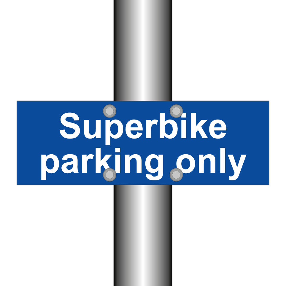 Superbike parking only