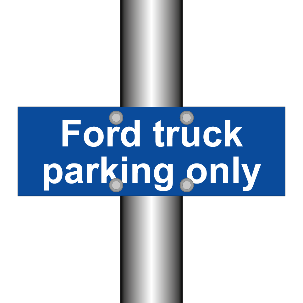 Ford truck parking only