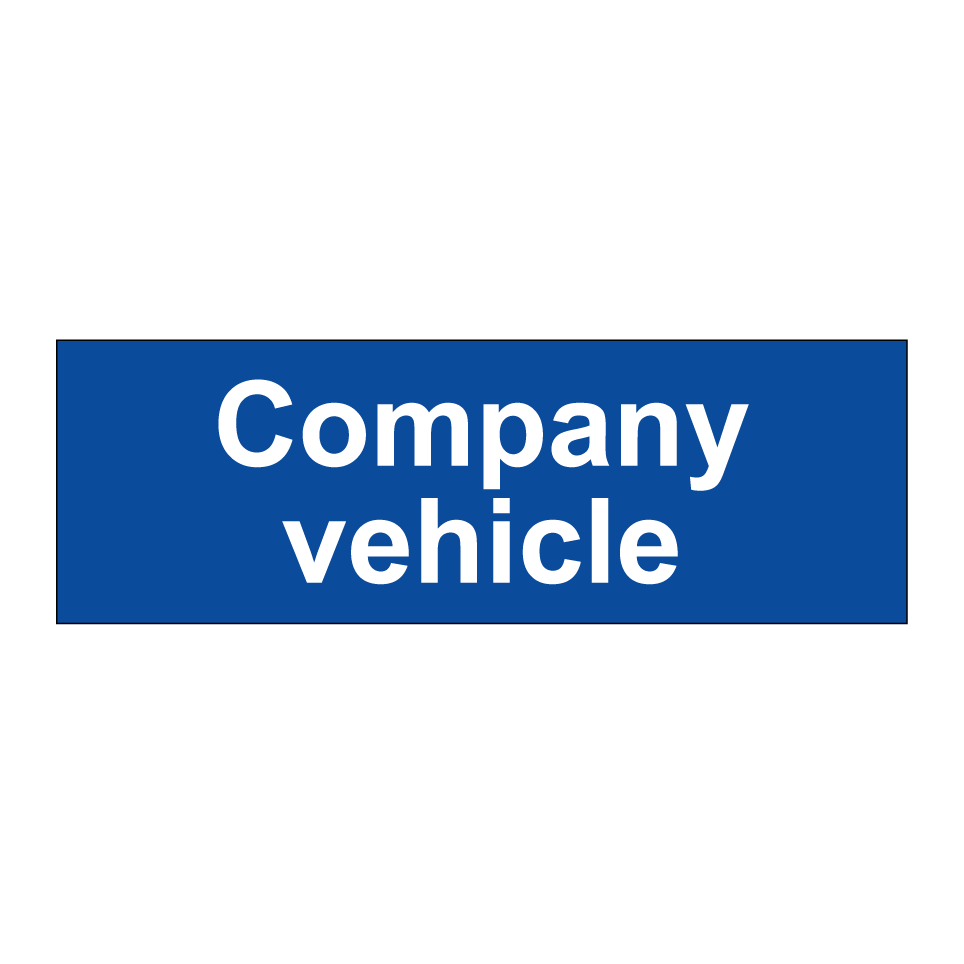 Company vehicle