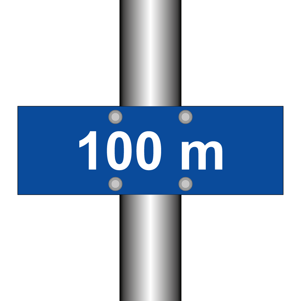 100 m