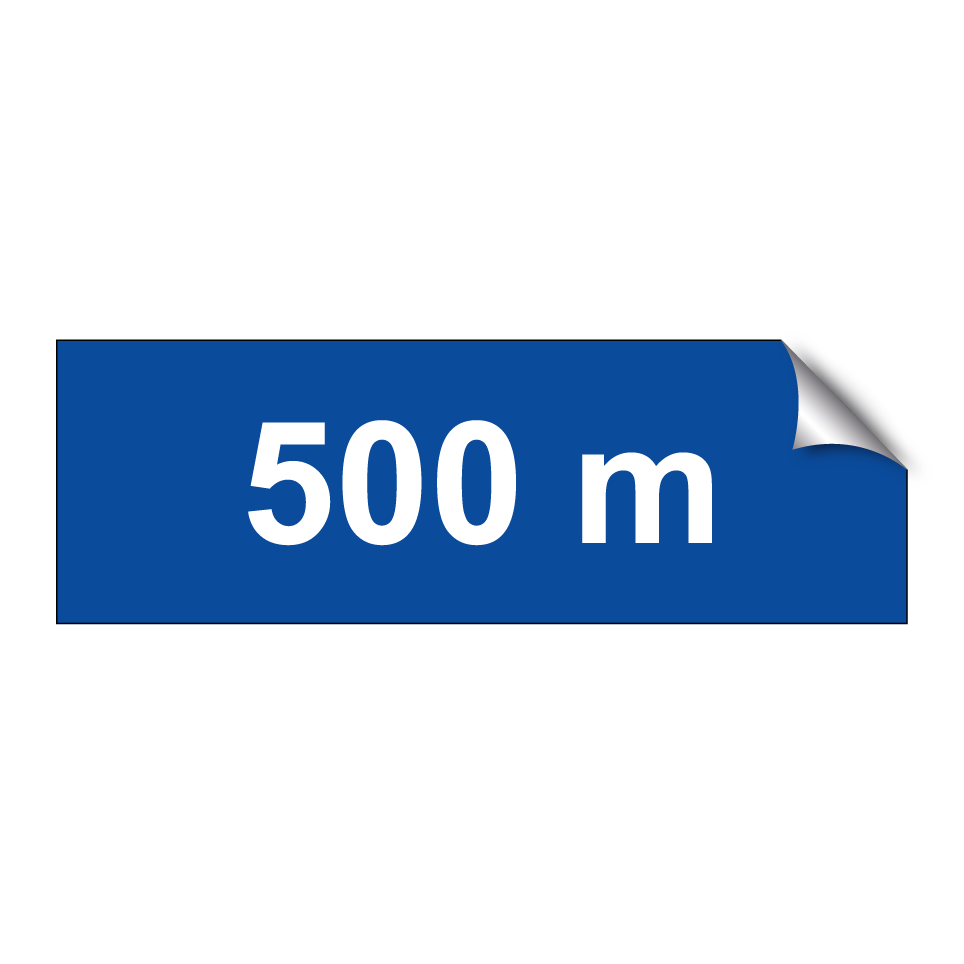 500 m