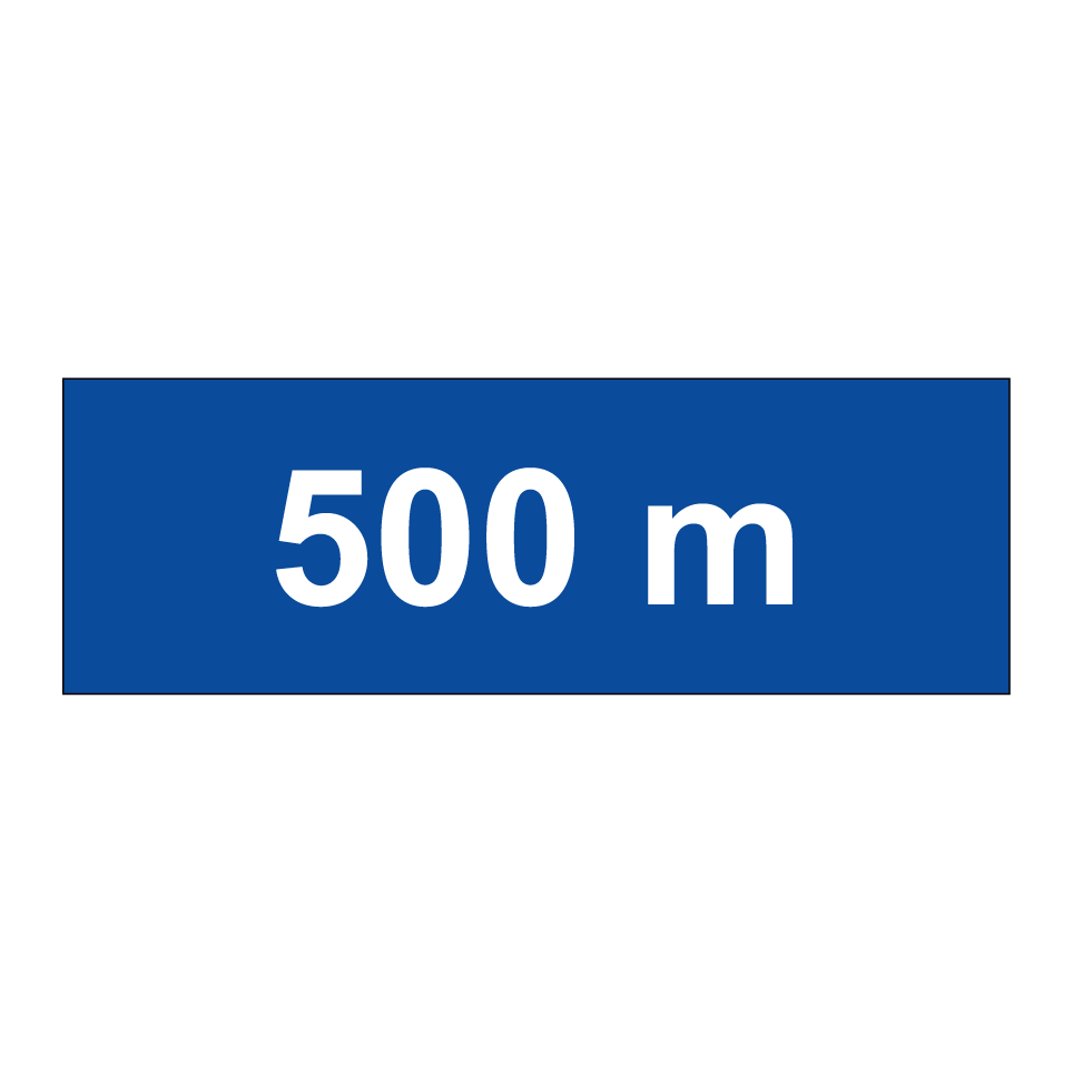 500 m
