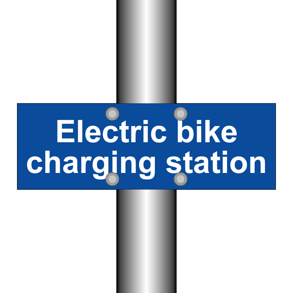 Electric bike charging station