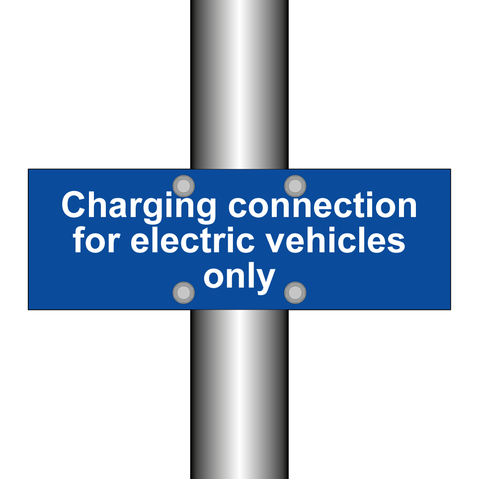Charging connection for electric vehicles only